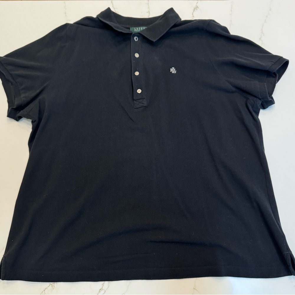 Ralph Lauren Men's Polo Shirt in Black